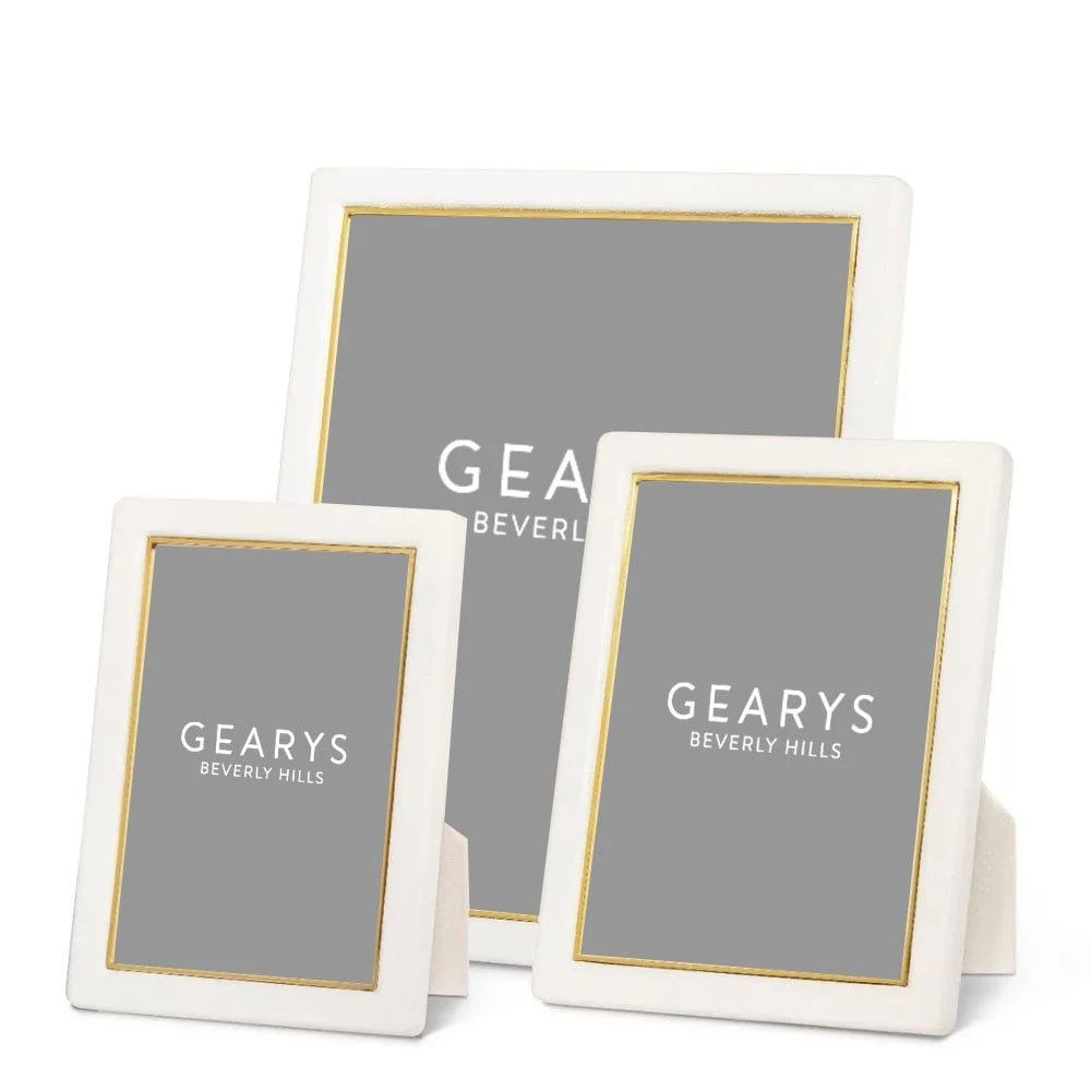 Piero Leather Frame, Shadow White 3 Piero Leather Frame, Shadow White