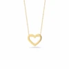 Tiny Treasures Heart Necklace -Home Decor Shop 000354aych00 18k yellow gold heart pendant 0104 1802