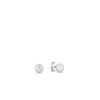 18K Classic Diamond Stud Earrings
