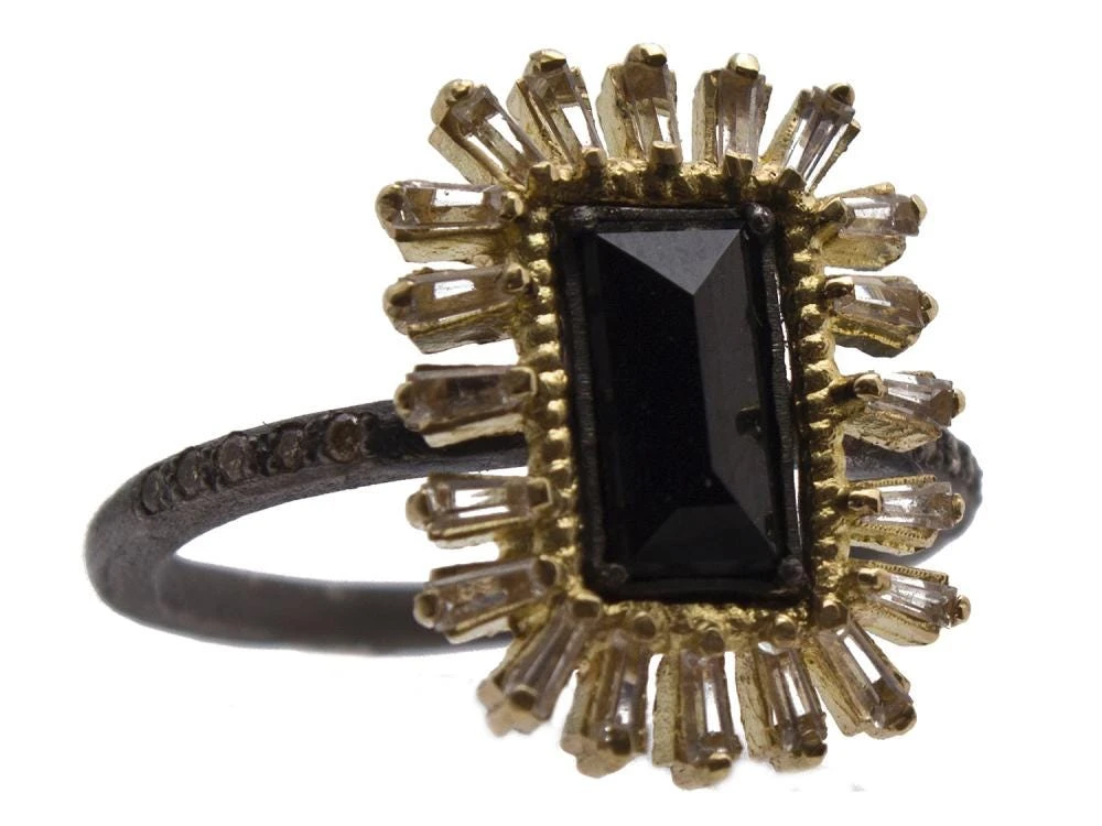 Old World Baquette Ring 3 Old World Baquette Ring