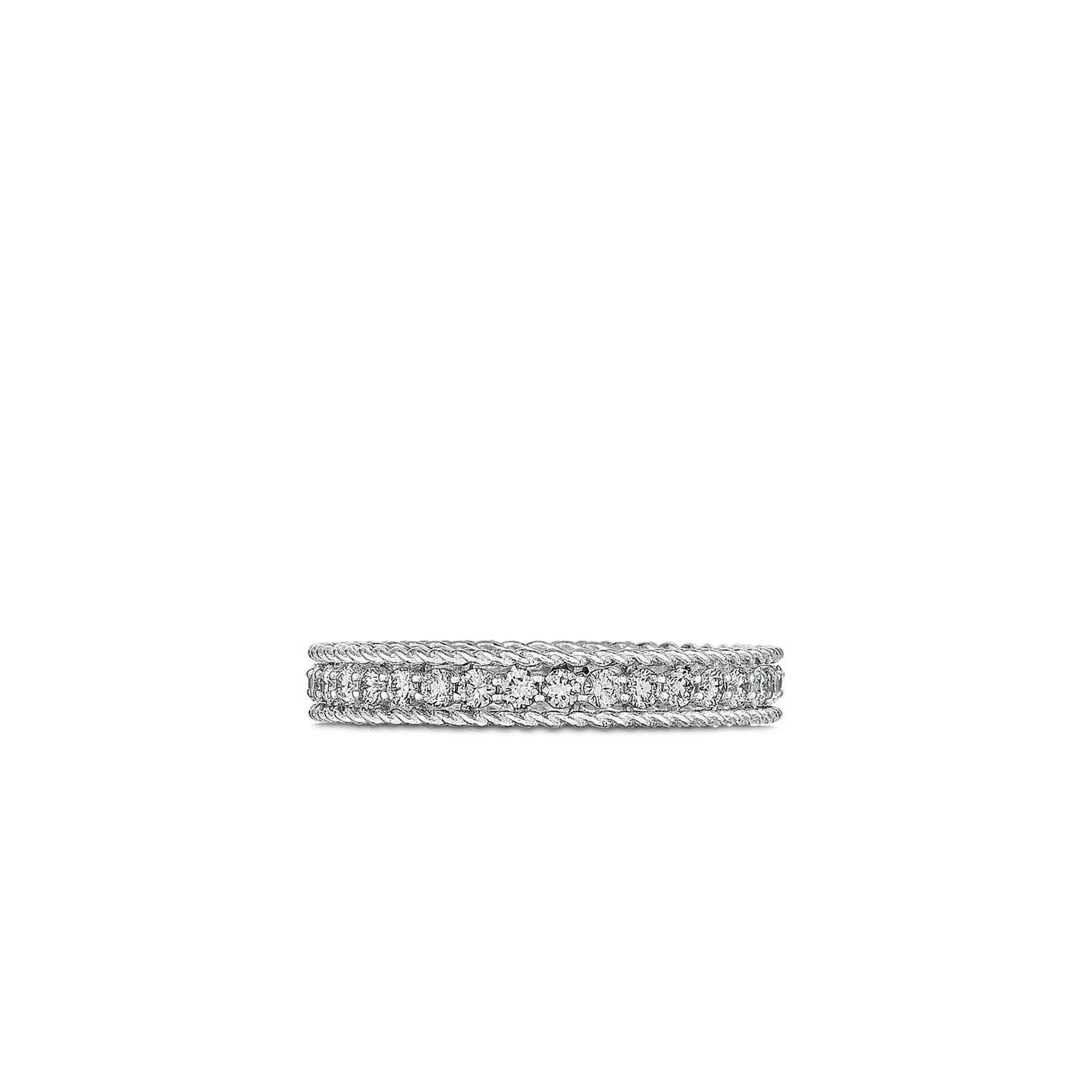 Symphony Princess Ring, White Gold 3 Symphony Princess Ring, White Gold