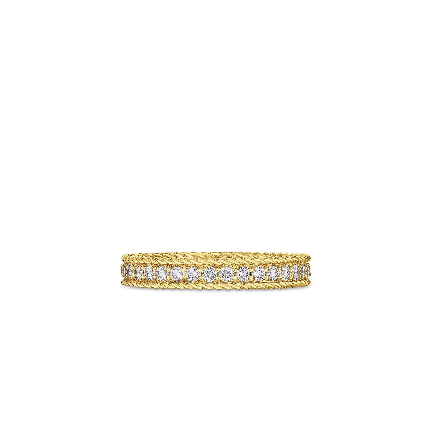 Symphony Princess Ring, Yellow Gold 3 Symphony Princess Ring, Yellow Gold