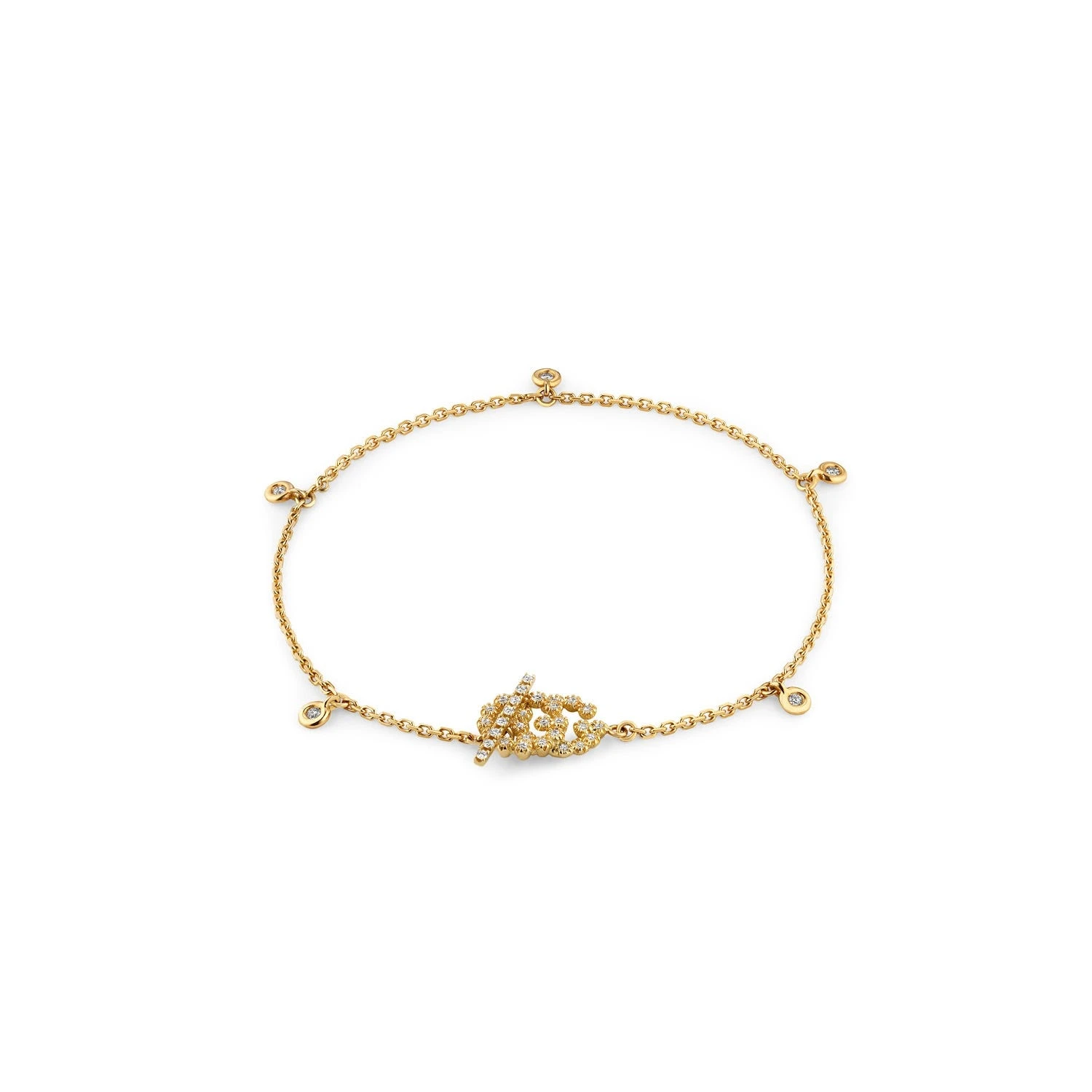 GG Running Diamond Bracelet 3 GG Running Diamond Bracelet