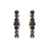 Blue Sapphire Rivulet Oval Hoops 2 Blue Sapphire Rivulet Oval Hoops -Home Decor Shop 02.1672.02.007 blue sapphire rivulet oval hoops