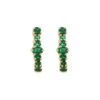 Little Emerald Rivulet Spread Oval Hoop Earrings -Home Decor Shop 1. 02.1766.02.005 little emerald rivulet spread oval hoop earrings 1000 0162