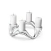 Georg Jensen Cobra 4 Pillar Candleholder -Home Decor Shop 10019313 cobra 4pillar candleholder stainless steel 02