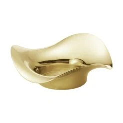 Georg Jensen Cobra Pillar Candle Holder, Gold 6 Georg Jensen Cobra Pillar Candle Holder, Gold -Home Decor Shop 10019715 cobra pillar candleholder 42 1746 1