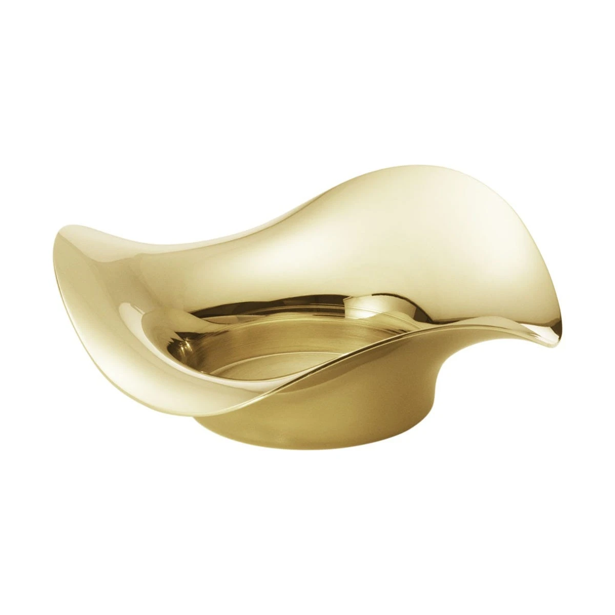 Georg Jensen Cobra Pillar Candle Holder, Gold 4 Georg Jensen Cobra Pillar Candle Holder, Gold - Image 2