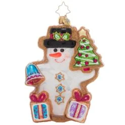 Gingerbread Snowman Ornament