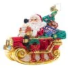 Ready To Ride Santa Ornament 1 Ready To Ride Santa Ornament -Home Decor Shop 1021219 1