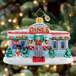 Christmas At The Diner Ornament 5 Christmas At The Diner Ornament -Home Decor Shop 1021294 lifestyle