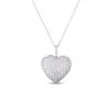 Tiny Treasure Heart Necklace 2 Tiny Treasure Heart Necklace -Home Decor Shop 111453awchx0 18kw di pave hrt pd 0104 1764
