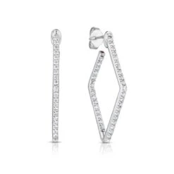 Geometric Diamond Hoops