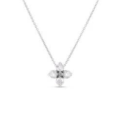 Love In Verona Diamond Flower Necklace