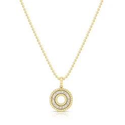 Siena Diamond Circle Necklace