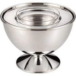 SAINT JAMES Vienna Silverplate Caviar Server