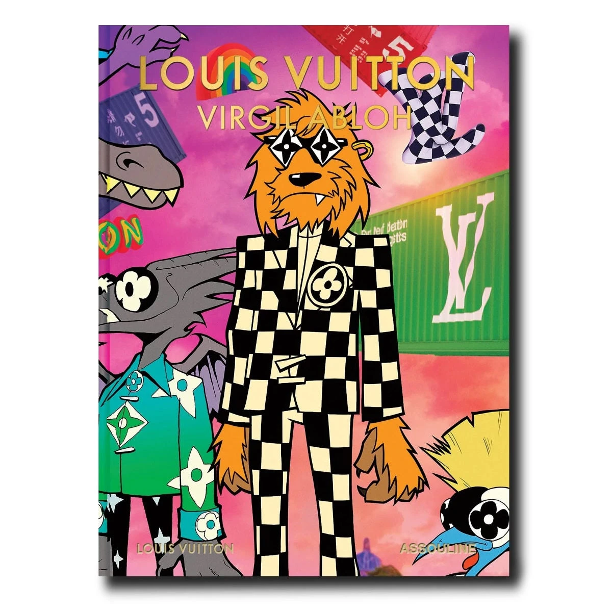 Assouline Louis Vuitton: Virgil Abloh Classic Cartoon Cover 3 Assouline Louis Vuitton: Virgil Abloh Classic Cartoon Cover