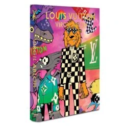 Assouline Louis Vuitton: Virgil Abloh Classic Cartoon Cover 13 Assouline Louis Vuitton: Virgil Abloh Classic Cartoon Cover -Home Decor Shop 1678 side