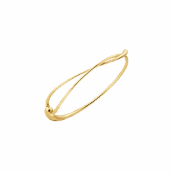 Mercy Free-Form Wire Bangle Bracelet