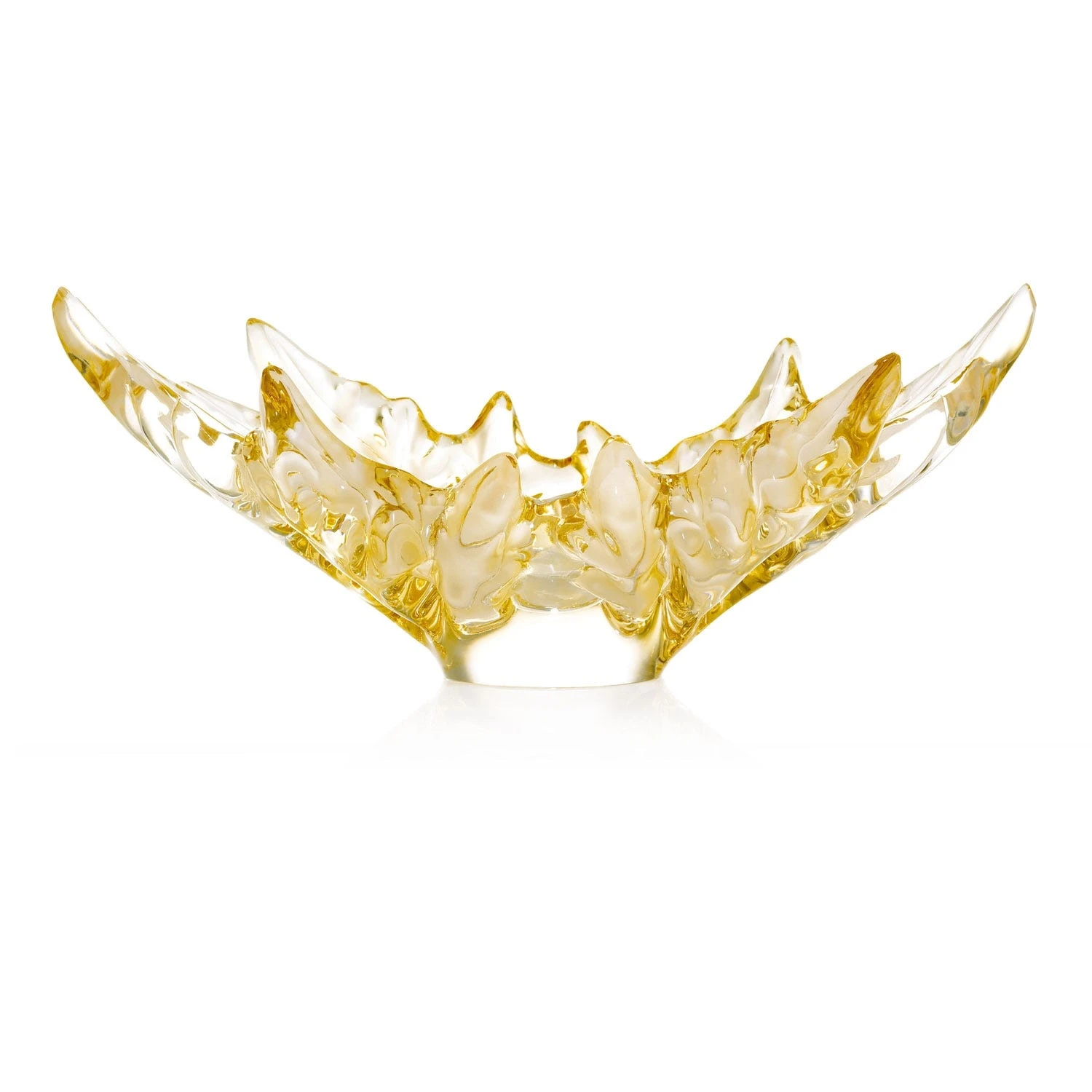Lalique Champs Elysees Bowl, Gold Luster 5 Lalique Champs Elysees Bowl, Gold Luster - Image 3