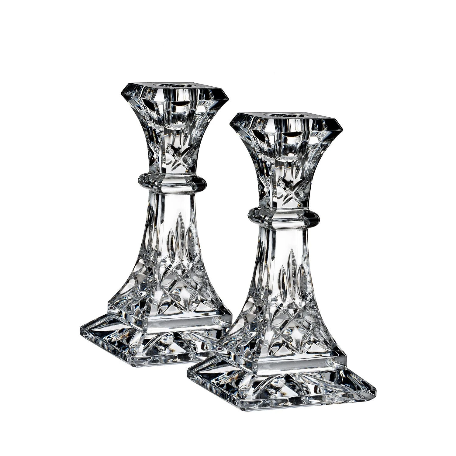 Waterford Lismore Candlestick, Pair 5 Waterford Lismore Candlestick, Pair - Image 3
