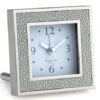 Grey Shagreen Alarm Clock -Home Decor Shop 2708 0033 fr1005