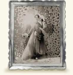 Carretti Rectangular Pewter Frame