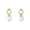 Georg Jensen Magic Earrings, Yellow Gold 1 Georg Jensen Magic Earrings, Yellow Gold -Home Decor Shop 3519643 magic earrings 1513c yg pearl diamond