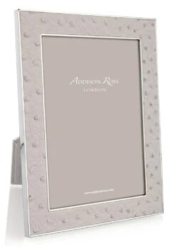 Ostrich Mist Silver Frame