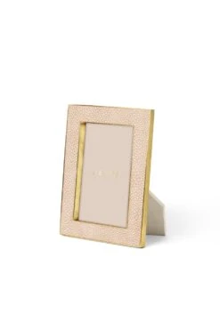 Classic Shagreen Frame, Blush