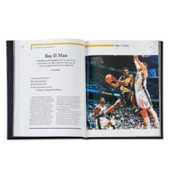 Kobe Bryant: A Tribute To A Basketball Legend Book, Leather Bound 10 Kobe Bryant: A Tribute To A Basketball Legend Book, Leather Bound -Home Decor Shop 42 1731 bss kobe bnd blk 3