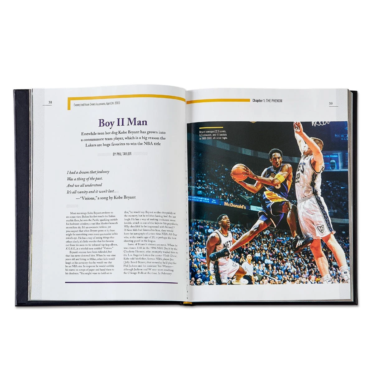 Kobe Bryant: A Tribute To A Basketball Legend Book, Leather Bound 6 Kobe Bryant: A Tribute To A Basketball Legend Book, Leather Bound - Image 4