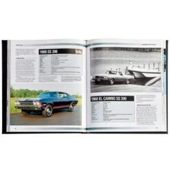 The Complete Book Of Classic Chevrolet, Leather Bound -Home Decor Shop 42 1732 bss chvy bnd blk 5