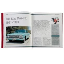 The Complete Book Of Classic Chevrolet, Leather Bound -Home Decor Shop 42 1732 bss chvy bnd blk 8