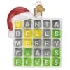Merry Words Ornament 2 Merry Words Ornament -Home Decor Shop 42 2422 44196 2