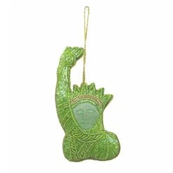 Statue Of Liberty Beaded Ornament
