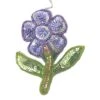 Purple Sequin Flower Ornament -Home Decor Shop 42 2994 nh6119a 002