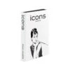 Icons By Oscar Book, Leather Bound -Home Decor Shop 42 3032 side