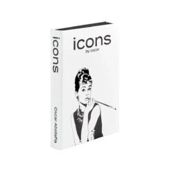 Icons By Oscar Book, Leather Bound