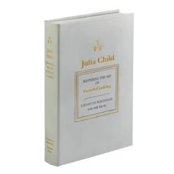 Julia Child: Mastering The Art French Cooking Book, Leather Bound