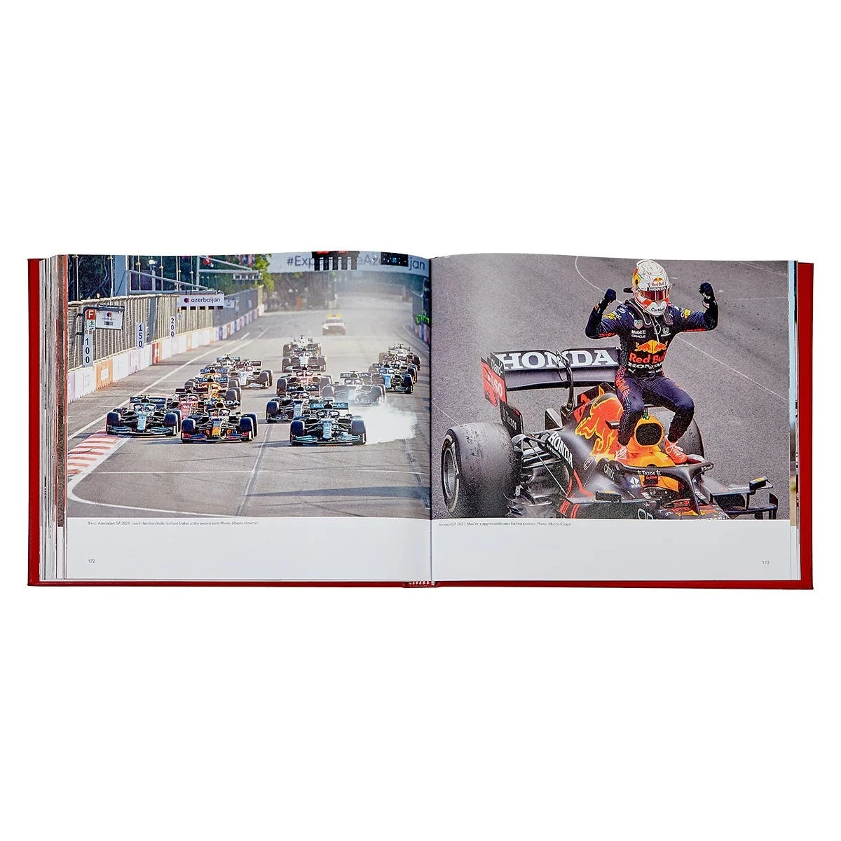 F1 Heroes Book, Leather Bound 5 F1 Heroes Book, Leather Bound - Image 3