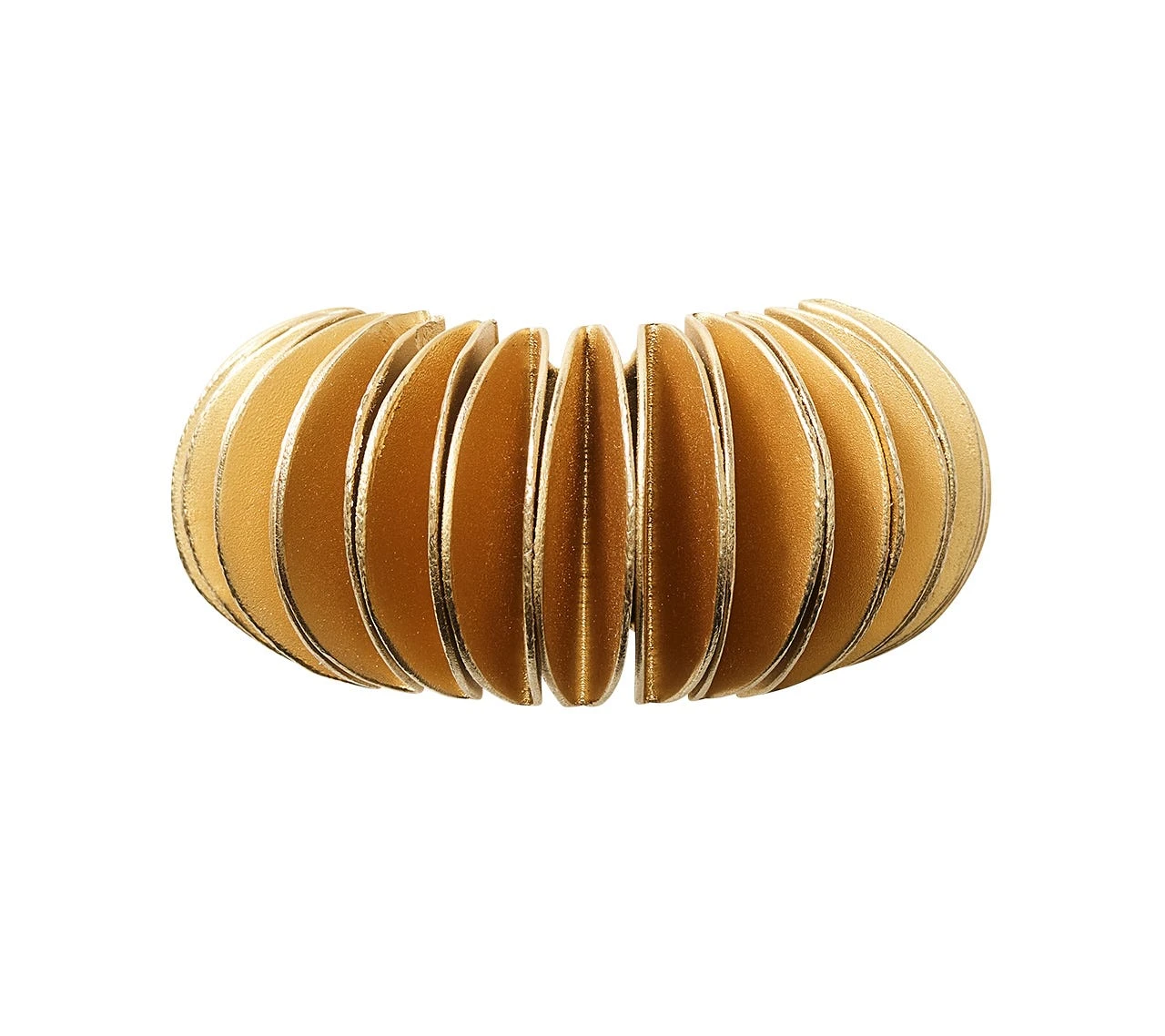 Demilune Napkin Ring, Gold 4 Demilune Napkin Ring, Gold - Image 2