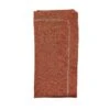 Classic Napkin, Rust -Home Decor Shop 42 3133 na1239120rust rust classic napkin folded