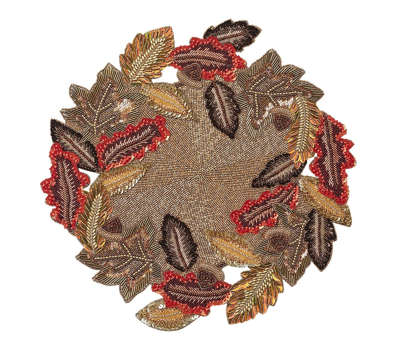 Fall Frolic Placemat, Rust 3 Fall Frolic Placemat, Rust