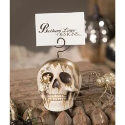 Skull Place Card Holder & Ornament