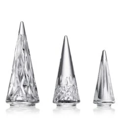 Waterford Lismore Standing Tree, Set Of 3