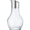 Georg Jensen Sky Water Pitcher, Glass & Stainless Steel