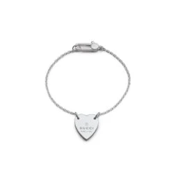 Trademark Heart Sterling Silver Bracelet