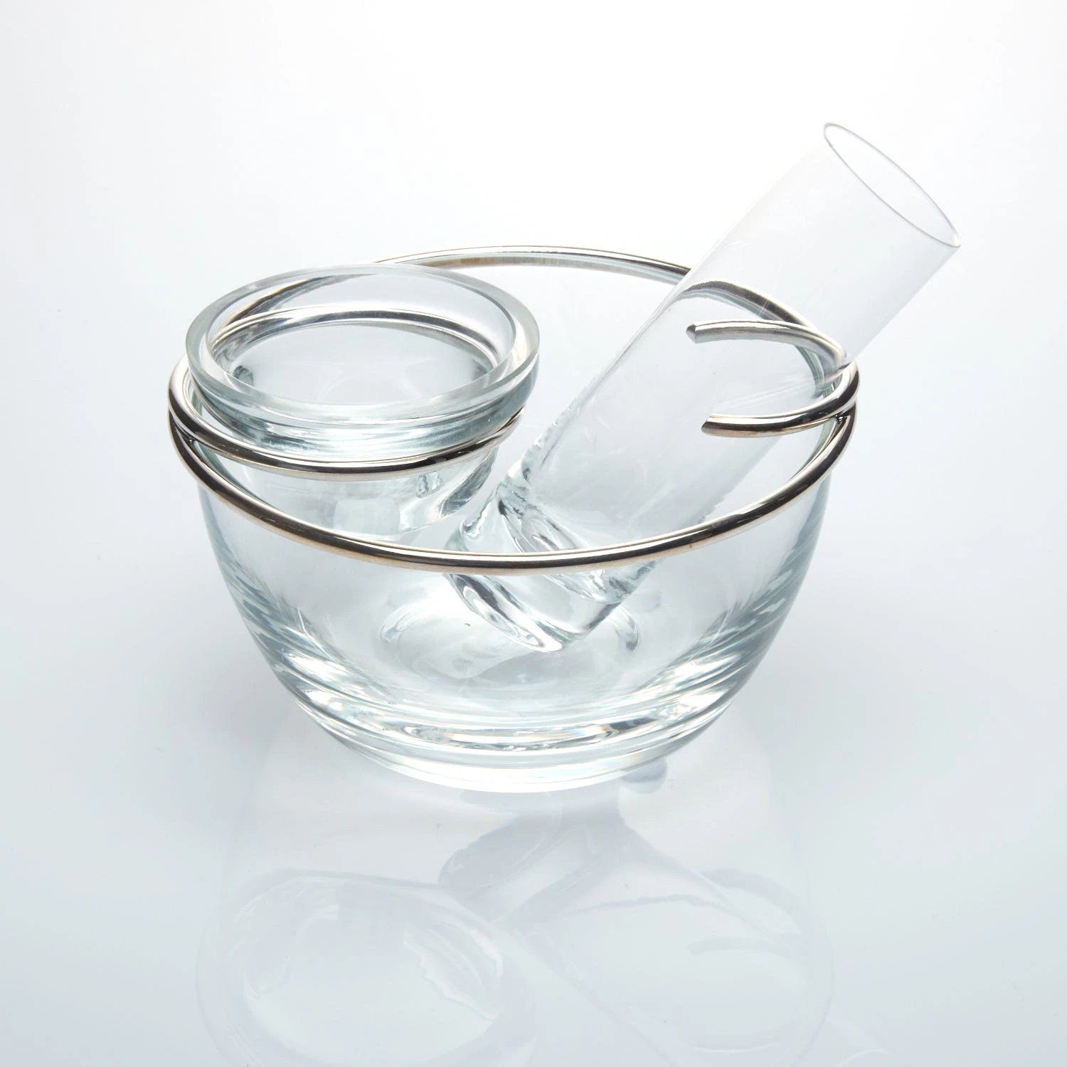 Individual Silverplate Caviar & Vodka Set 3 Individual Silverplate Caviar & Vodka Set