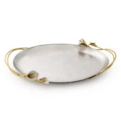 Calla Lily Oval Tray